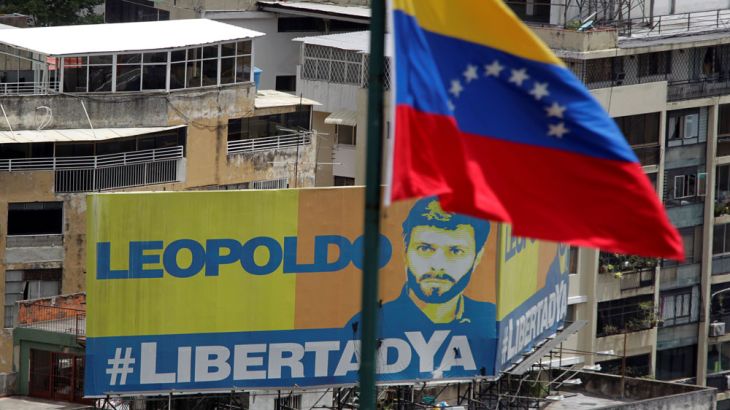 Venezuelan opposition leader Leopoldo Lopez