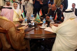 Foreign Ministers of the countries involved in the Gulf crisis meet in Cairo