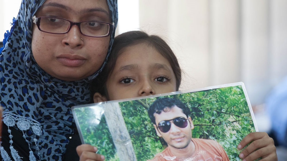 
Since 2009, at least 325 cases of enforced disappearances have been reported [Mahmud Hossain Opu/Al Jazeera]
