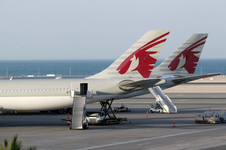 Qatar Airways aircrafts