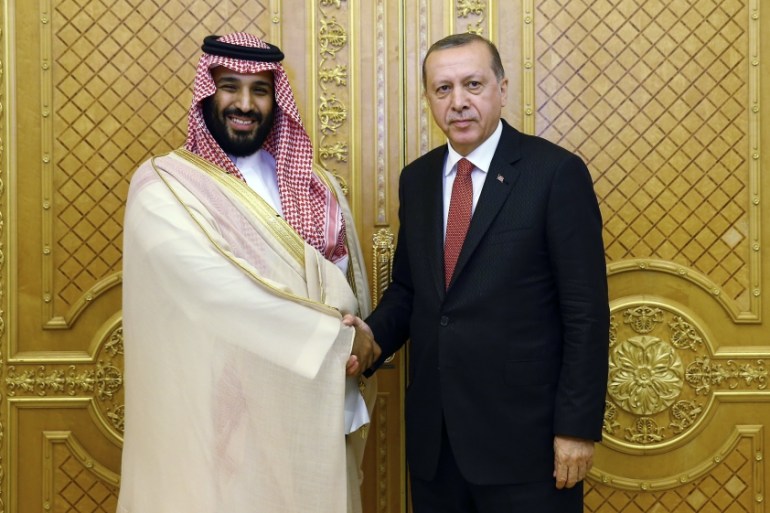 Erdoghan and Saudi Crown Prince
