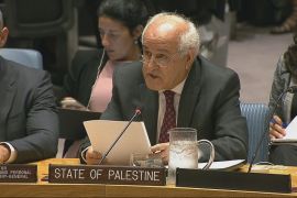 Palestinian envoy to UN, Riyad Mansour