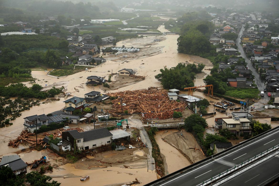 Japan flood