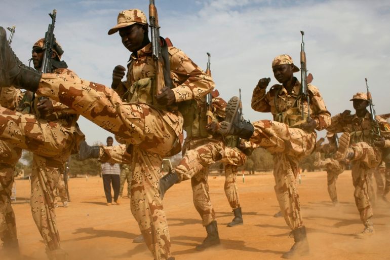 Chad soldiers - Sahel