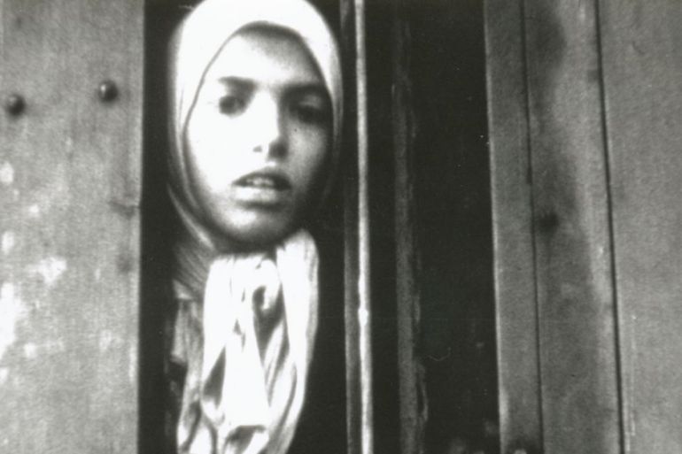 Settela on her train to Auschwitz (credit: Westerbork film shot by Rudolf Breslauer, 1944, NIOD, Amsterdam)