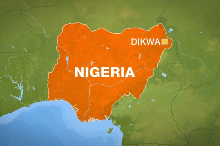 Map of Dikwa, Nigeria