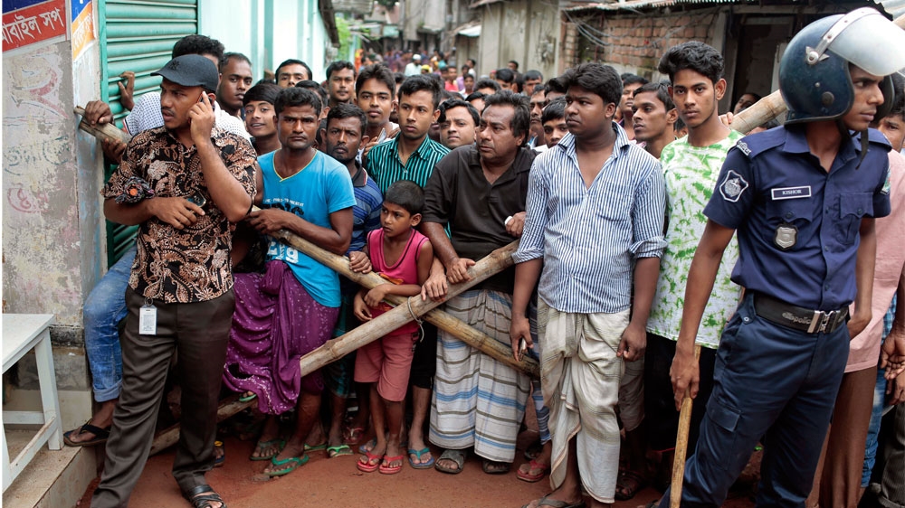 Garment factories in Bangladesh are notorious for poor workplace safety [A M Ahad/AP] 
