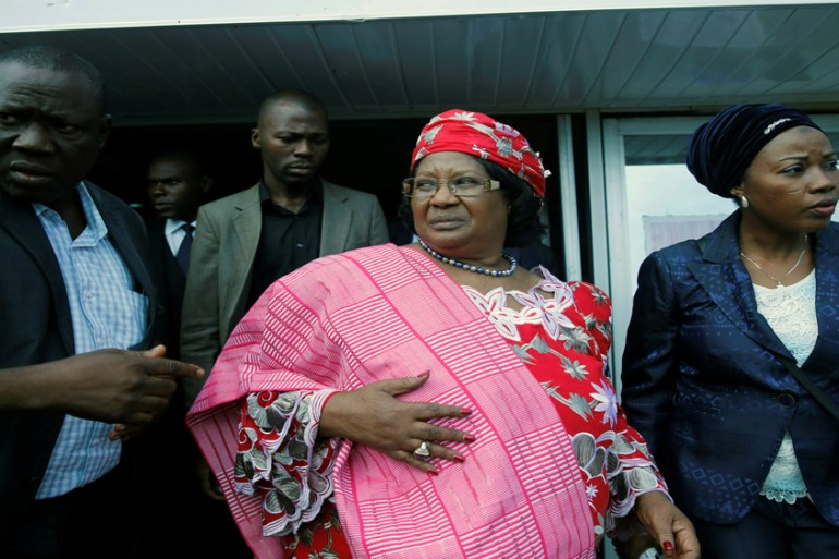 Former President of Malawi Joyce Banda