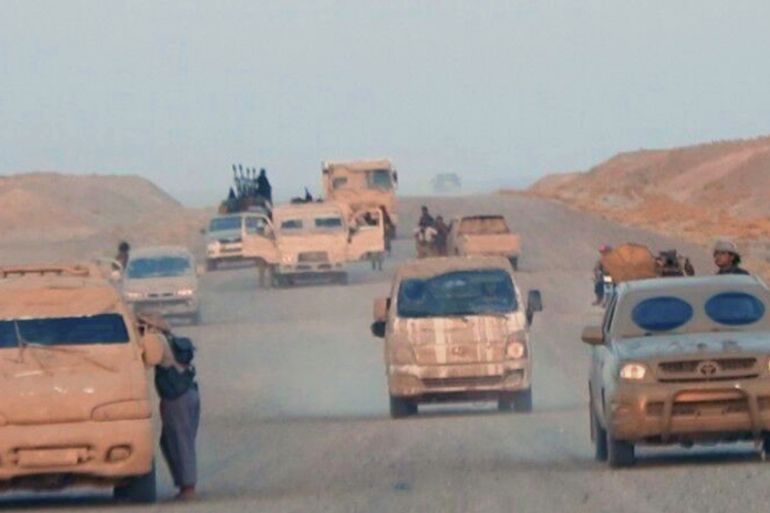 ISIL in Raqqa province