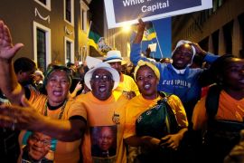 Zuma supporters