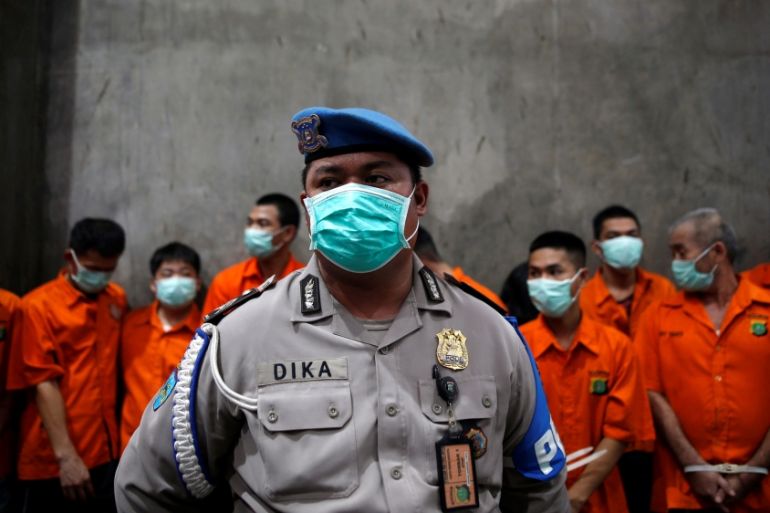 Indonesia drug suspects