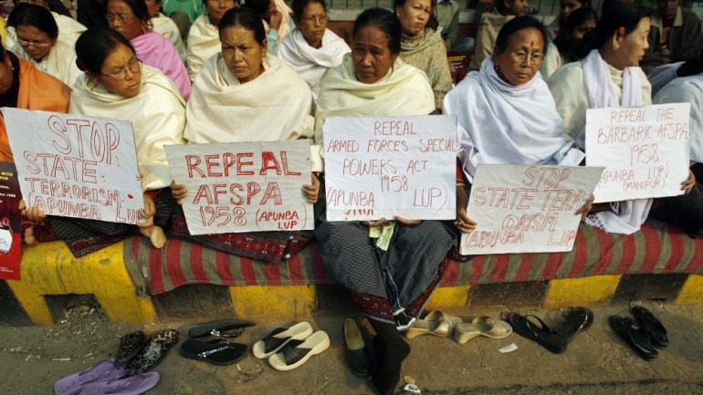Repeal ASPA india protest Manipur - Reuters