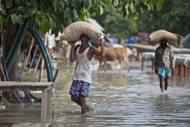 India, Nepal and Bangladesh Floods