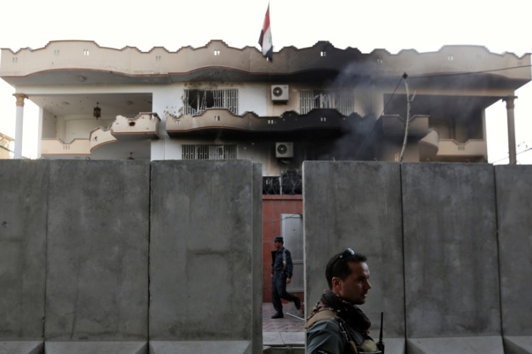 Afghanistan Iraqi Embassy attack