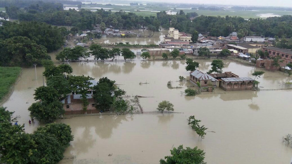 Along with Araria, three other districts – Purnia, Katihar and Kishangunj - bore the brunt of the flash floods [Photo courtesy Nehal Uddin]