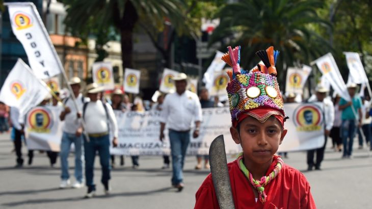 MEXICO-US-CANADA-NAFTA-PROTEST