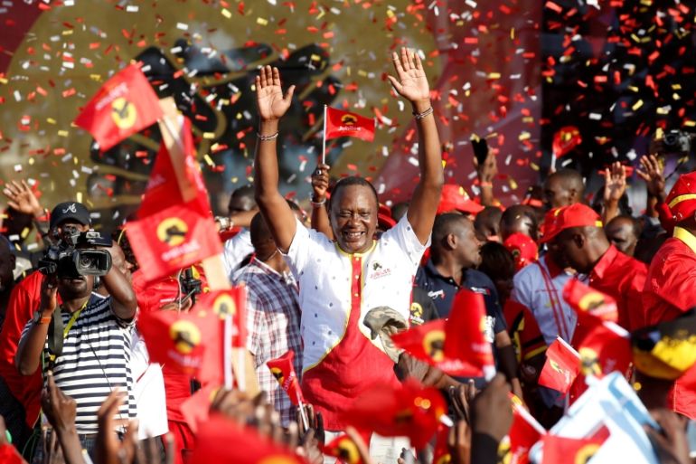 Kenya election rally