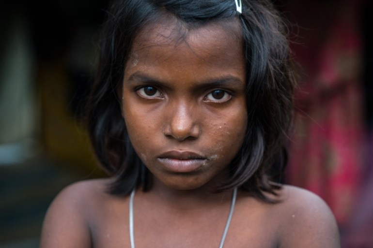 Noor Kajol Rohingya portrait
