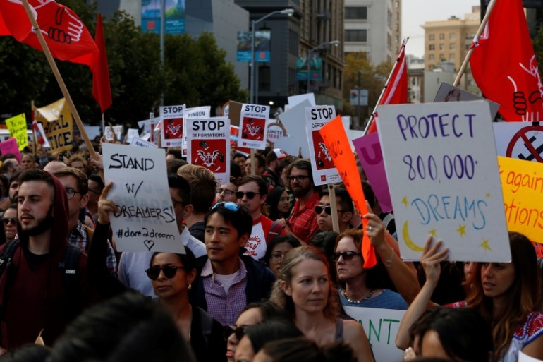 DACA protest San Francisco