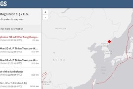 USGS 6.3 magnitude tremor North Korea nuclear test