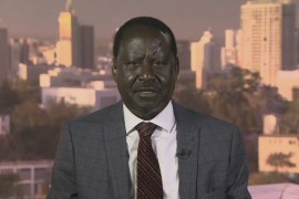Raila Odinga Kenya opposition leader