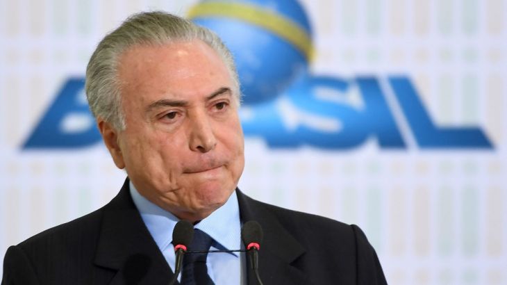 FILES - BRAZIL - TEMER - CORRUPTION