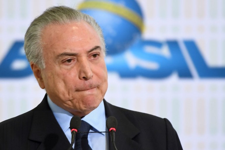 FILES - BRAZIL - TEMER - CORRUPTION