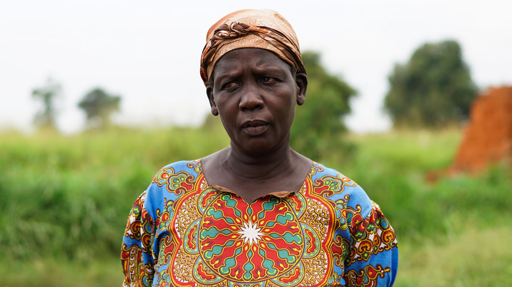 Hellen lost her family in an LRA attack and says she feels marginalised and forgotten [Natalia Ojewska/Al Jazeera]