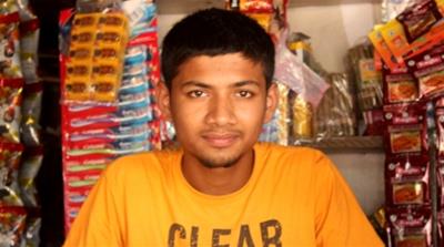 Hussain Johar fled the town of Buthidaung in Rakhine State [Sanjay Kumar/Al Jazeera]