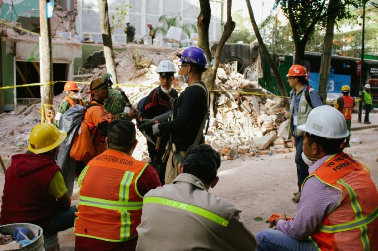 Mexico earthquake response Op-ed photo
