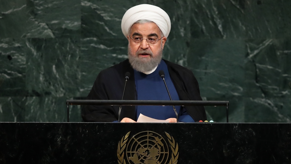 Iran has threatened to withdraw from the nuclear deal if the US introduces new sanctions [Drew Angerer/Getty Images]
