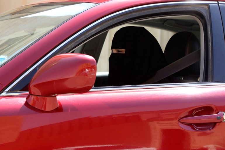 Saudi women driving