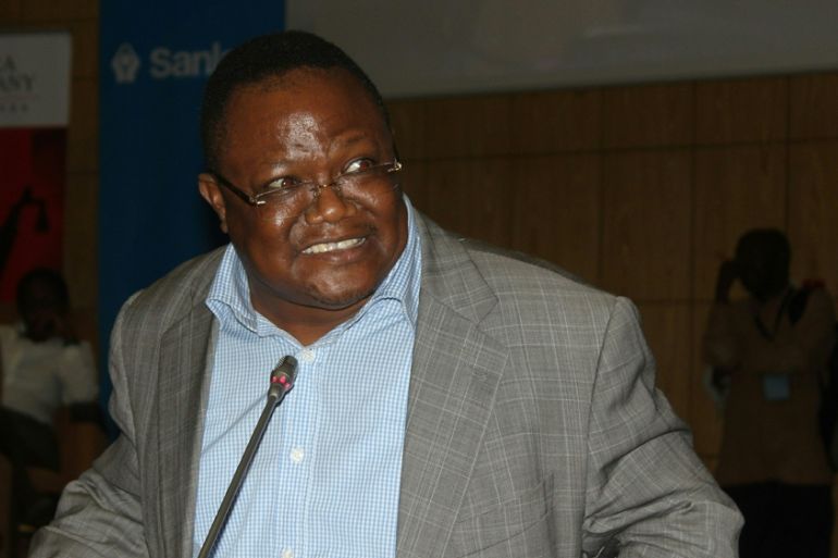 Prominent Tanzanian opposition politician Tundu Lissu