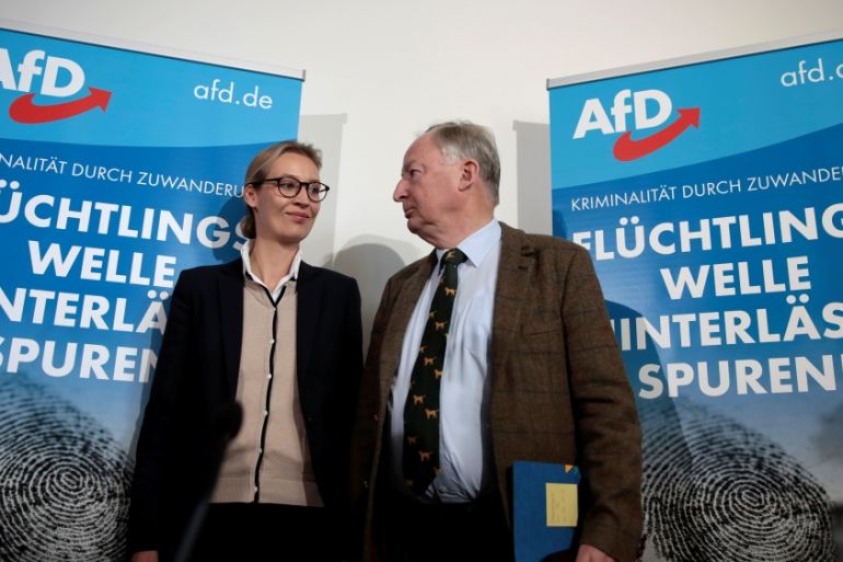Germany''s right-wing party Alternative for Deutschland (AfD) news conference in Berlin