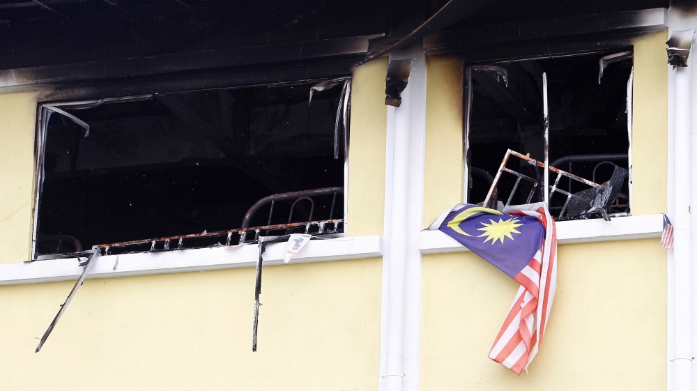 Authorities are also investigating whether the school violated safety rules [Lai Seng Sin/Reuters] 