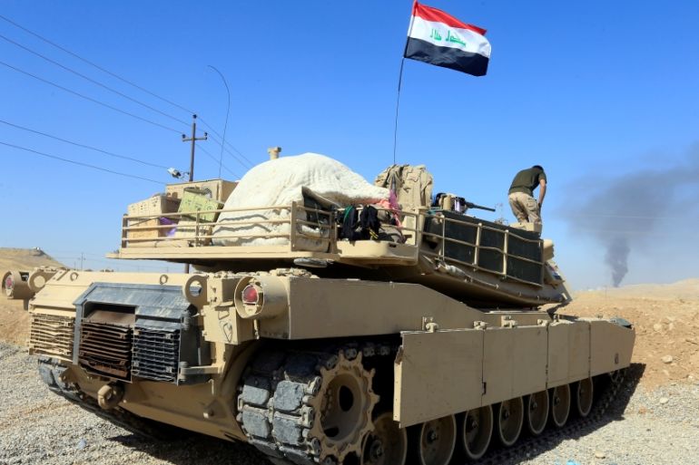 Iraqi army tank
