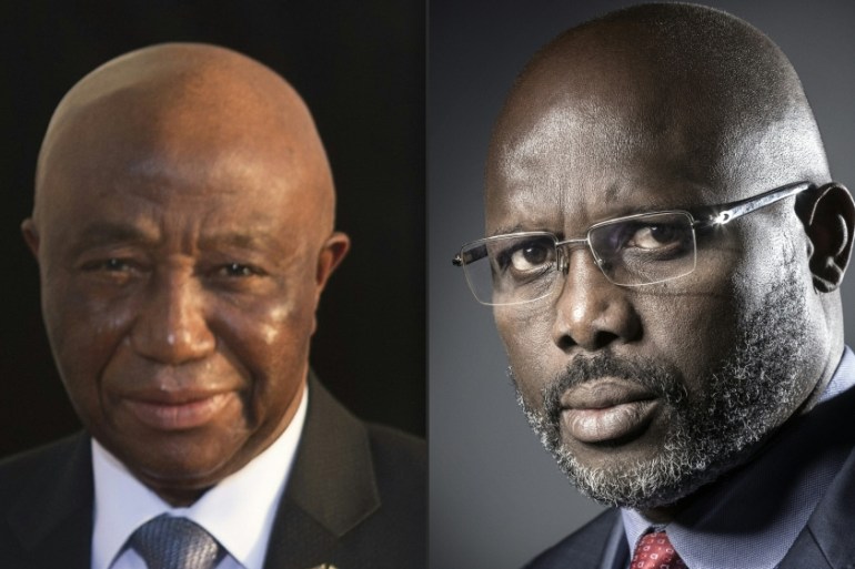 Weah vs Boakai Liberia election runoff