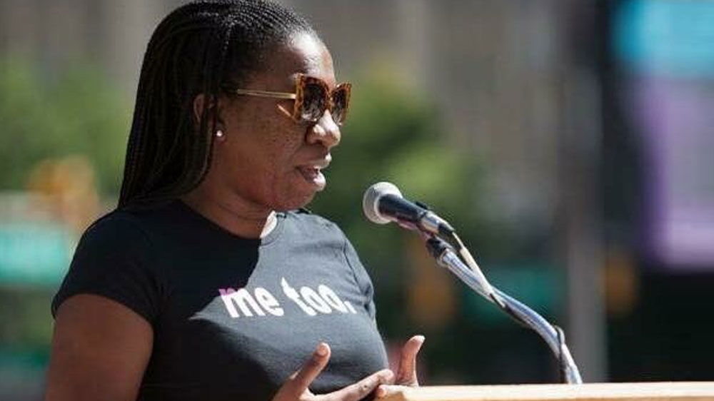 Burke founded the movement more than 10 years ago to support and amplify the voices of survivors of sexual violence, assault and abuse [File: Courtesy of Tarana Burke] 