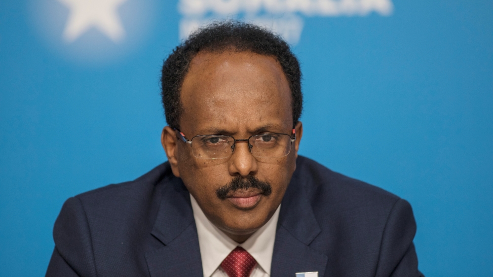 Farmajo said al-Shabab is also a threat to the US and Europe [Jack Hill/Reuters]
