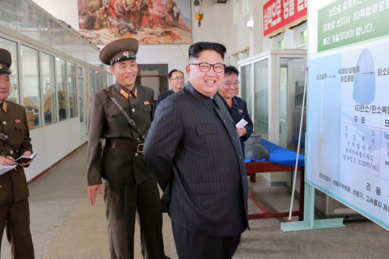 North Korea Kim in Chemical defense facility Reuters