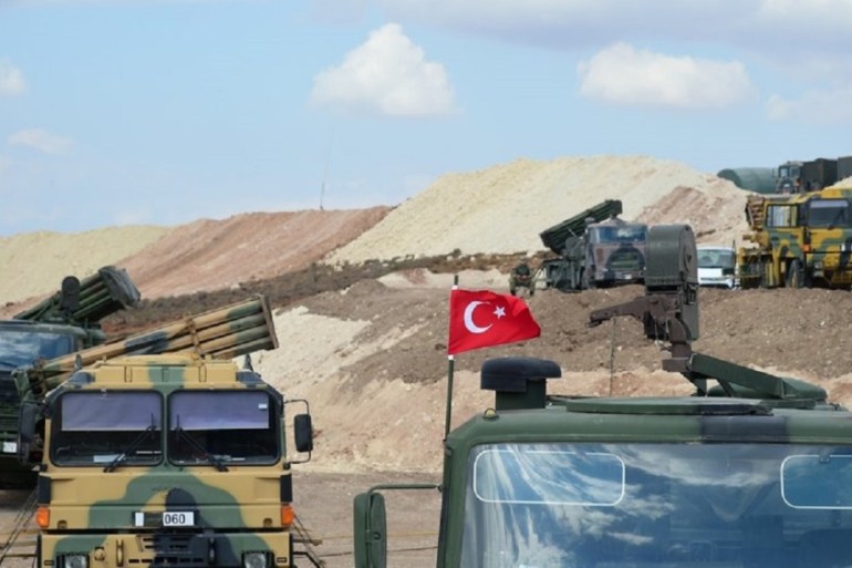 Turkish army in Idlib