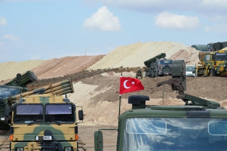 Turkish army in Idlib