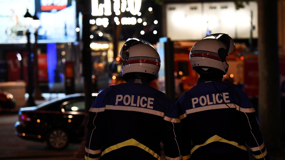 One police officer was killed and another wounded in a shooting on Paris's Champs Elysees on April 10 [Franck Fife/AFP/Getty Images]