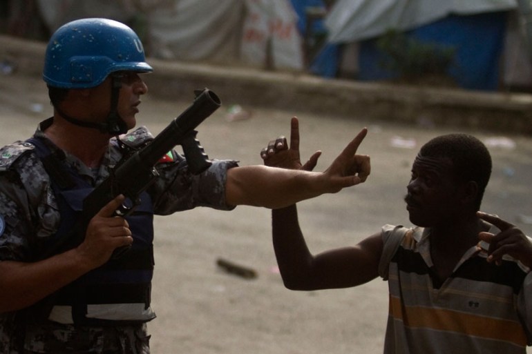 Haiti Peacekeepers UN
