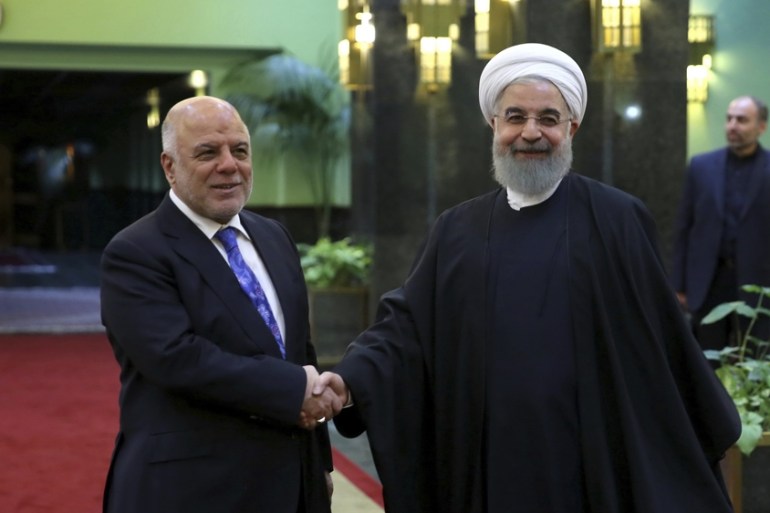 Abadi - Rouhani - Iran - Iraq