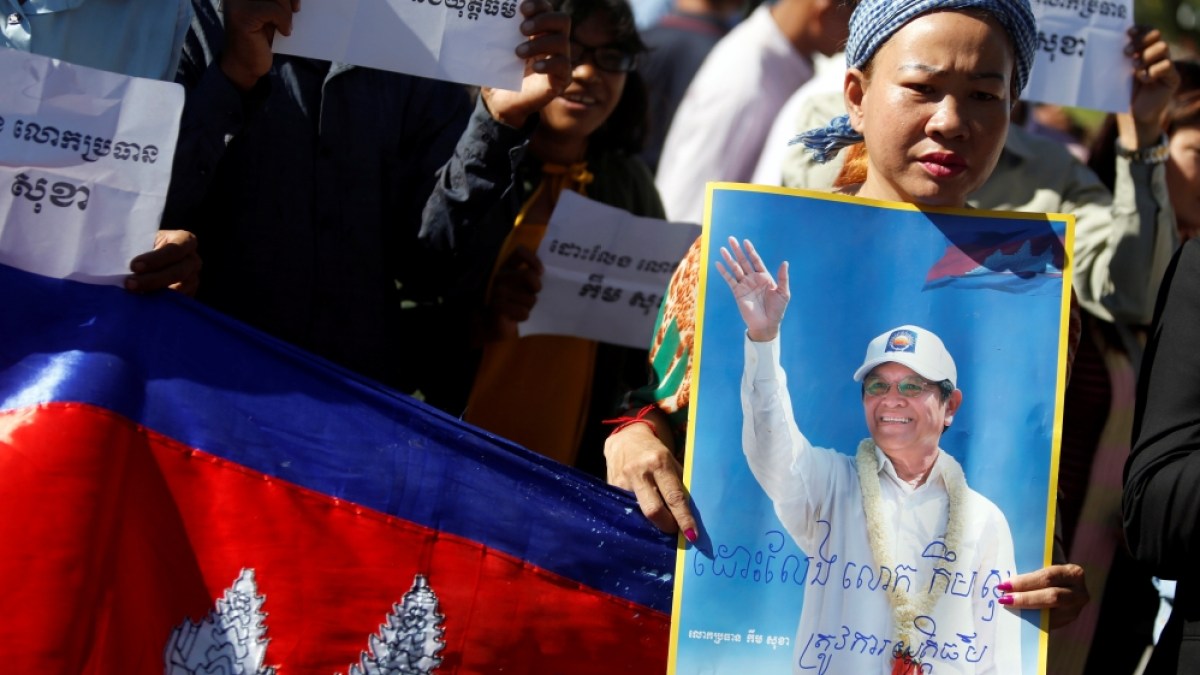 cambodia, Sam Rainsy