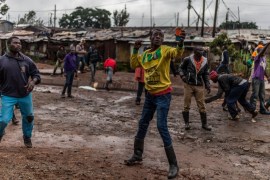 Kenya Election: Protests in Kibera slums of Nairobi, Kenya [Natalia Jidovanu/Al Jazeera]