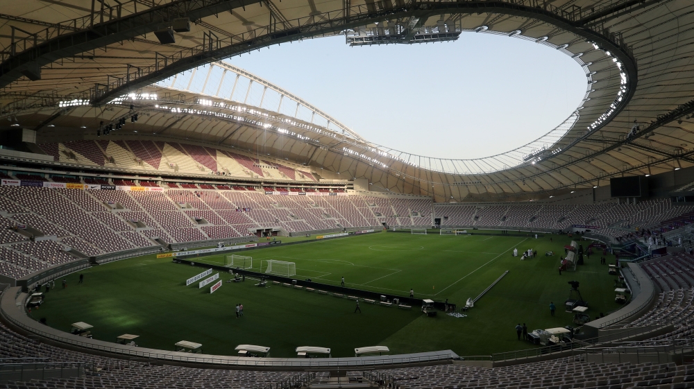 The Khalifa International Stadium in Qatar's capital, Doha [Ibraheem Al Omari/Reuters]