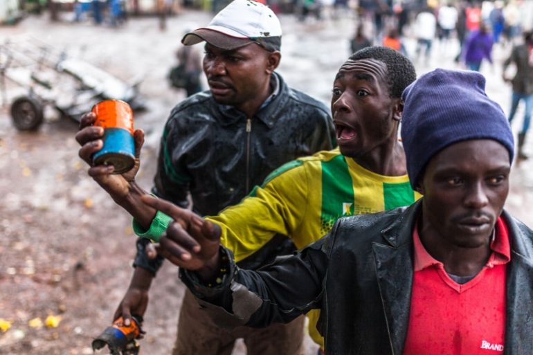 Kenya Election: Protests in Kibera slums of Nairobi, Kenya [Natalia Jidovanu/Al Jazeera]