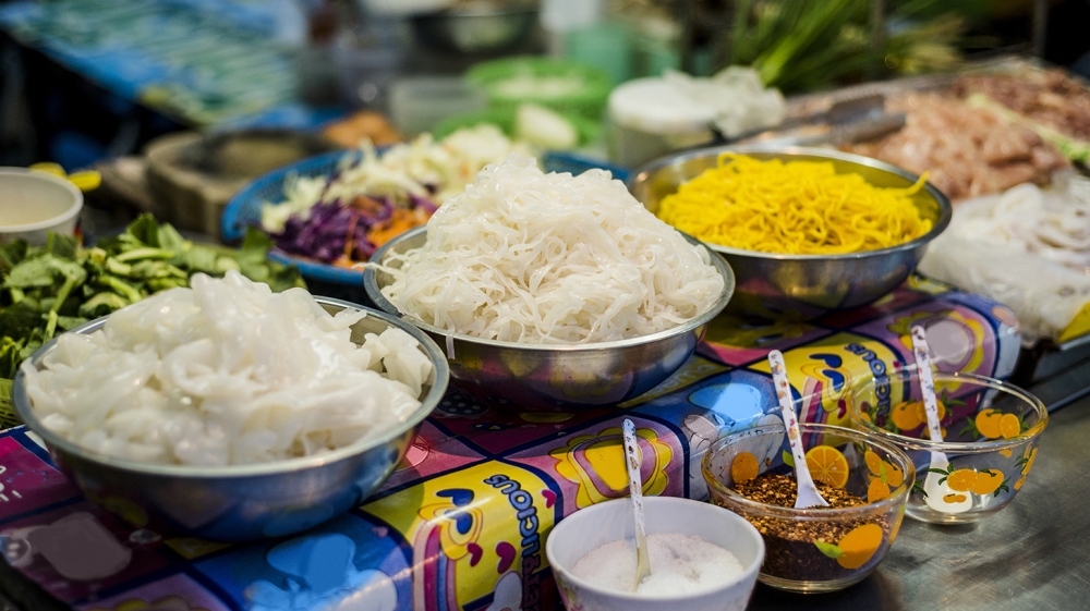 Pad Thai is on display at a food stall in Koh Samui, Thailand [Getty Images]
